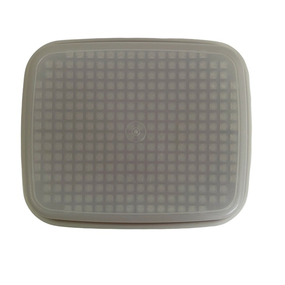 Tupperware Large Season Serve Marinade Container Red 1294 Meat 1295 Sheer‎ - Picture 2 of 12